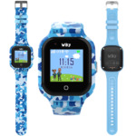 WikyWatch4S 6 mavi kamuflaj