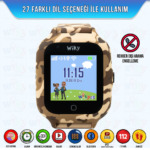 Wiky Watch 4S Kahverengi Kamuflaj 2 WikyWatch4S 5 kahverengi kamuflaj