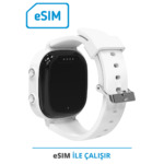 Wiky Watch 5E Beyaz Renk Akıllı Çocuk Saati 8 wiky 5e beyaz arkaesim